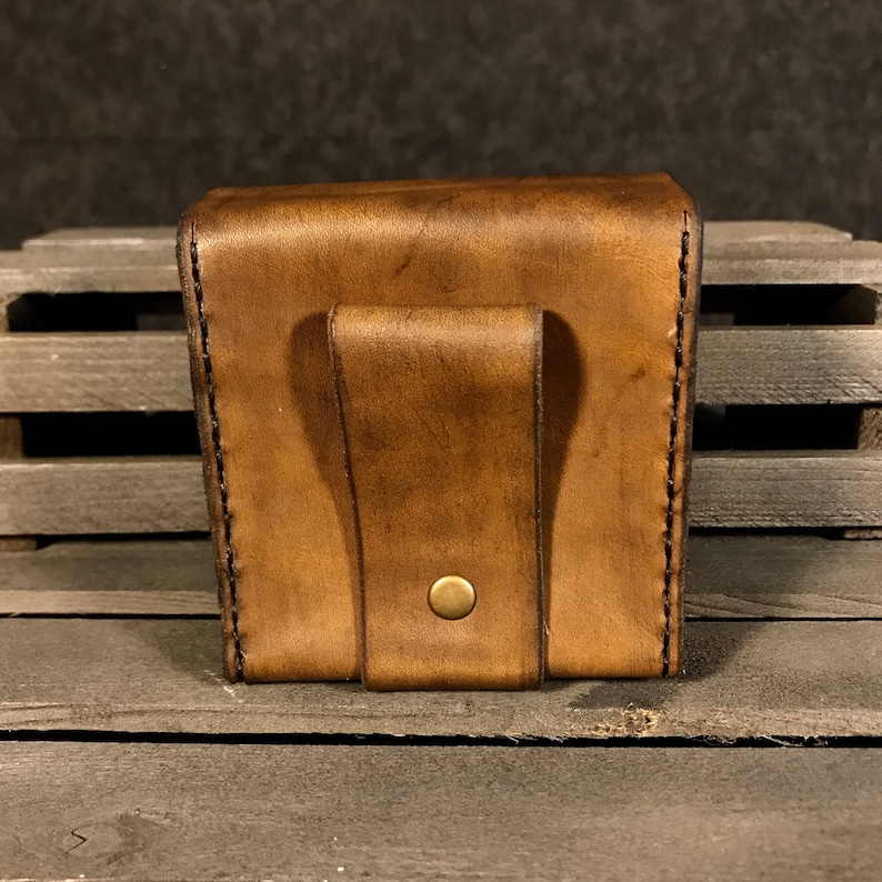 Square Leather Belt Pouch image 9