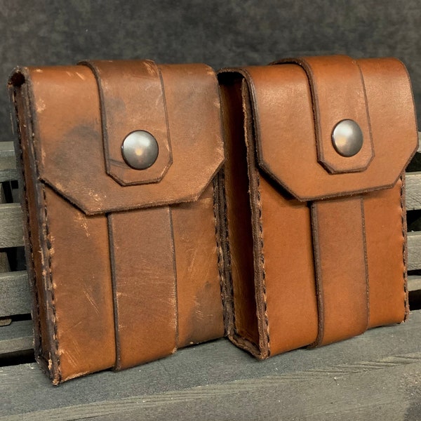 Traveler’s Leather Belt Pouch
