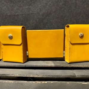 Hush Leather Utility Belt Set Yellow image 1