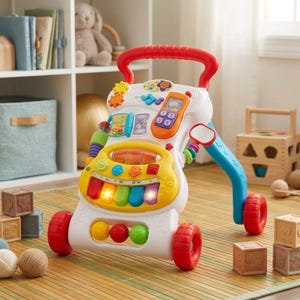 Musical Activity Walker baby push toy with lights