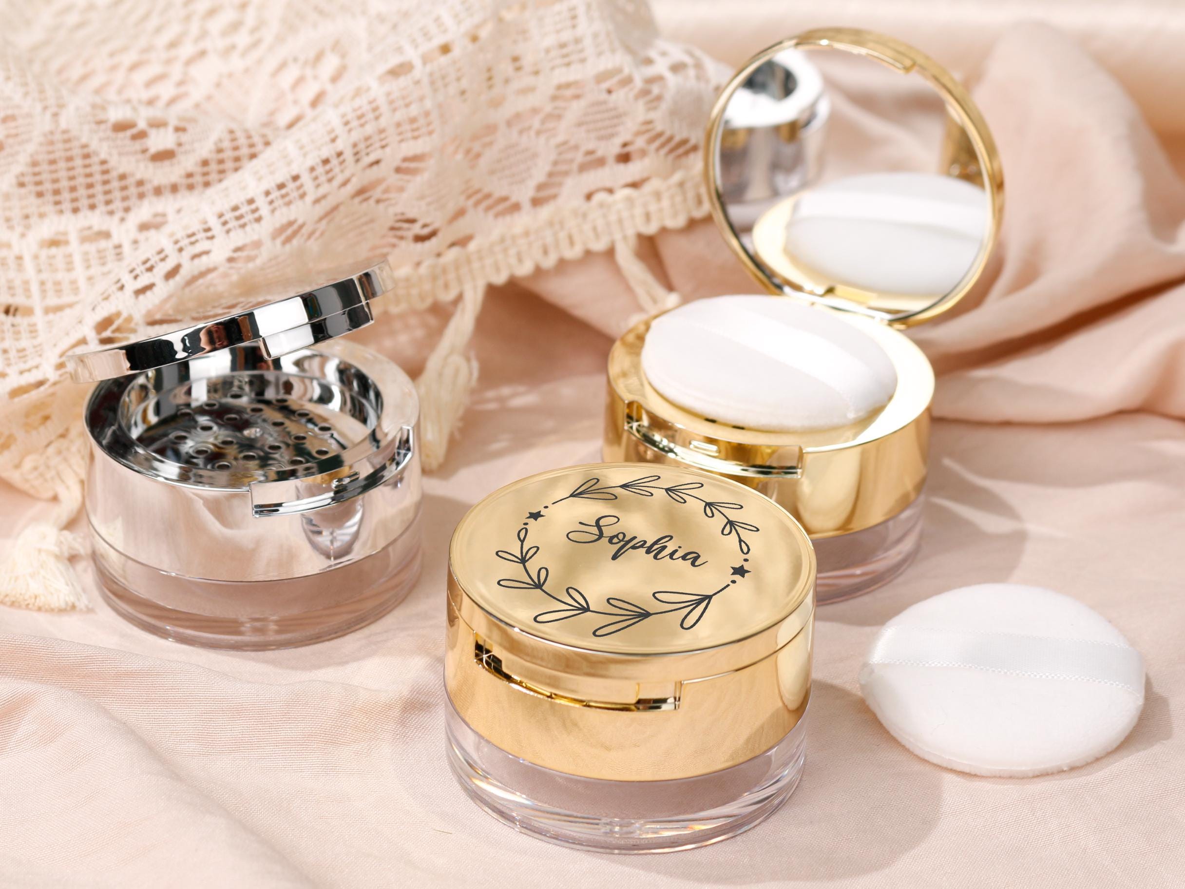 Personalized Mini Powder Box With Puff： Customi Mini Powder Box ...