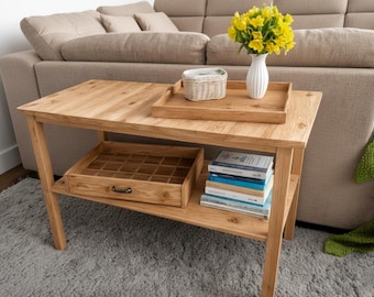 DIY Sofa End Table Plans | Narrow Console Woodworking Plans (PDF Download)