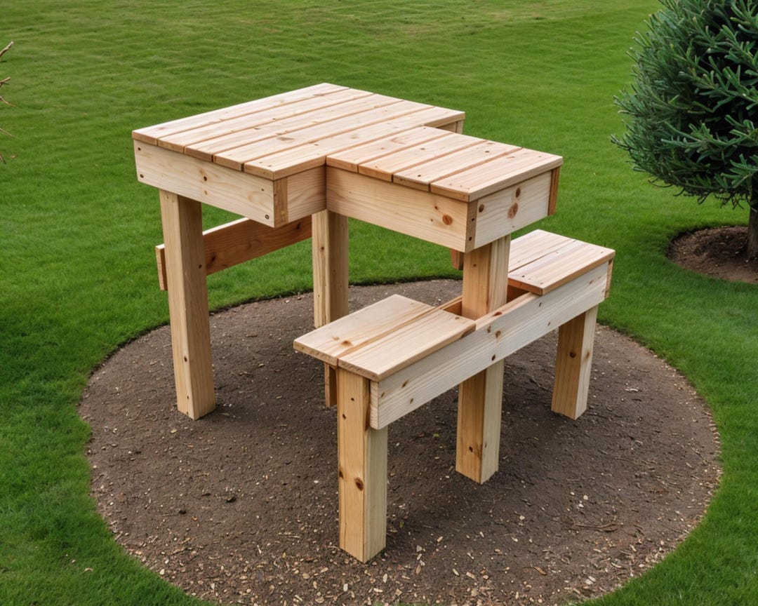 DIY Shooting Bench Plans - Double Bench Design, Outdoor Bench Build ...