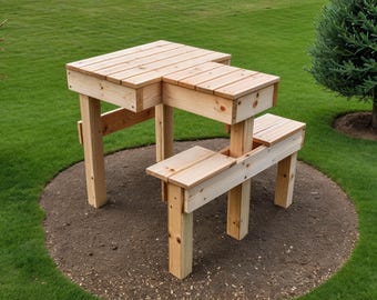 DIY Shooting Bench Plans - Double Bench Design, outdoor bench build plan, Diy build plan, Bench plan, woodworking Plans (PDF Download)