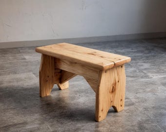 DIY Rustic Wood Step Stool Plan | Beginner Woodworking (PDF Pattern)