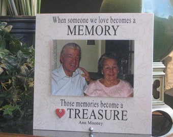 picture frame for deceased father