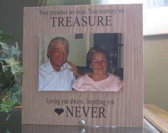 picture frame for deceased father