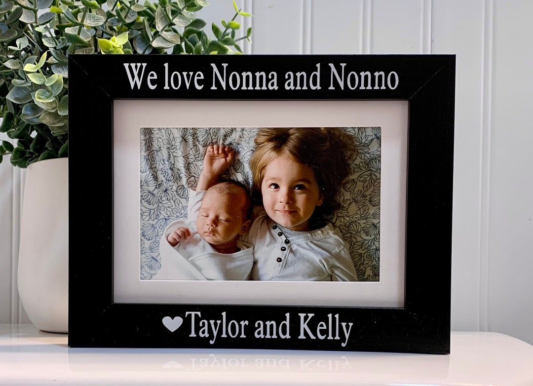 NONNA AND NONNO Gift select Any Grandparent Names, Nonna and Nonno