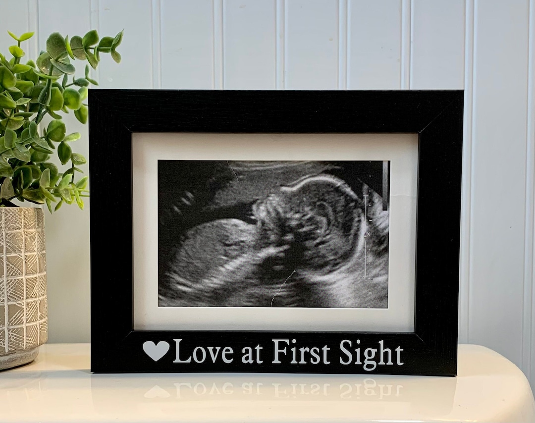 Grandparents/parents Ultrasound Frame, Sonogram Gift, Baby Announcement
