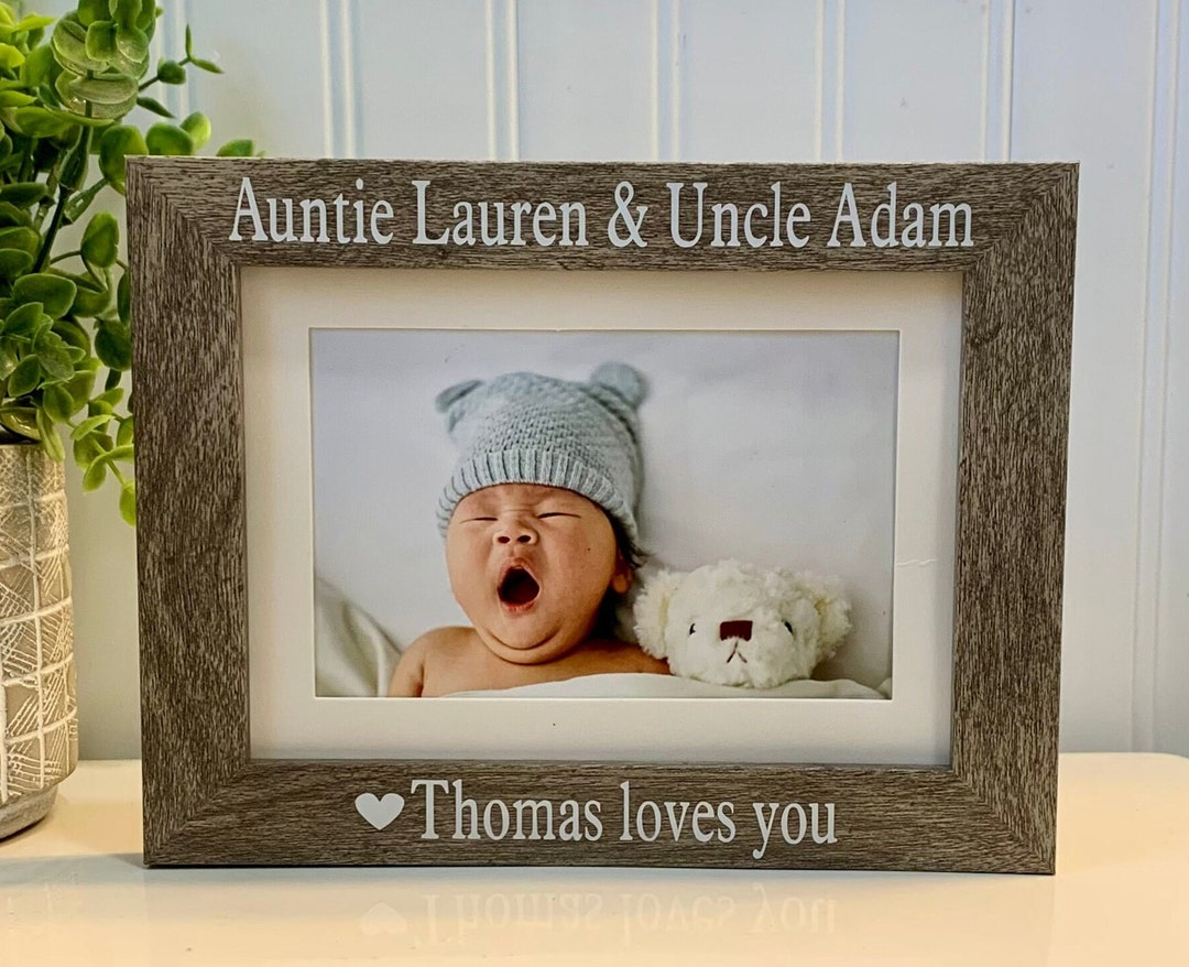 AUNT AND UNCLE Gift, Aunt and Uncle Frame, Aunt and Uncle Picture Frame