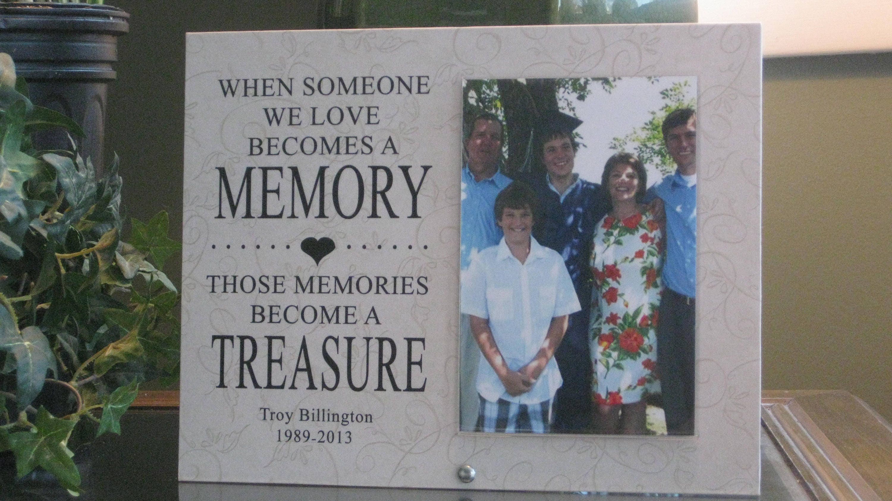 In Memory Frame Memory Frame Loss Frame Deceased Loved One Etsy