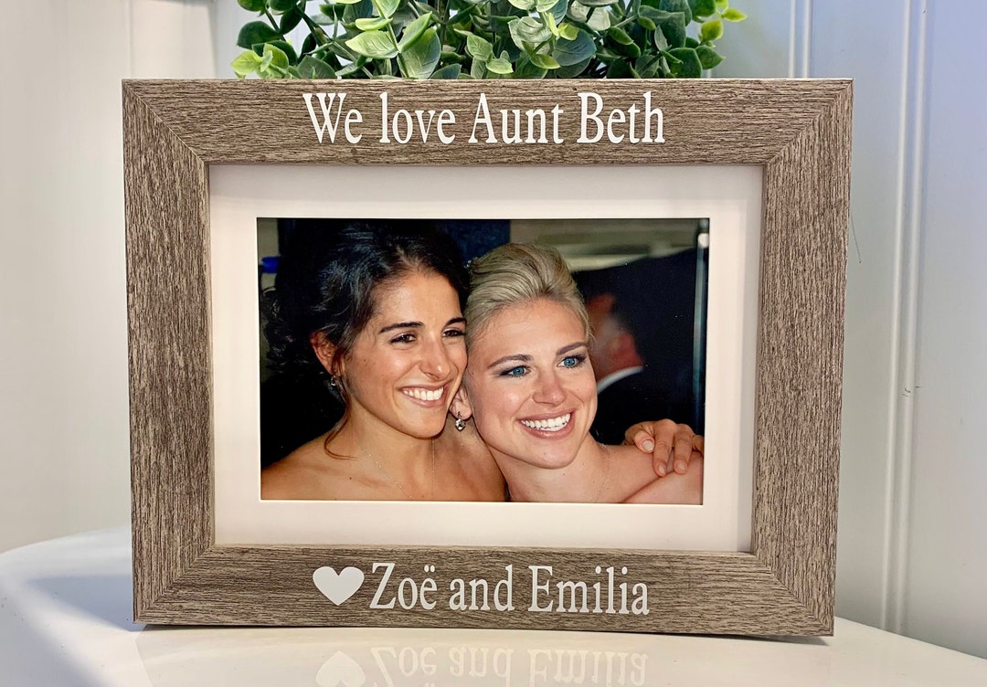AUNT Gift, Aunt Frame, Aunt Picture Frame, Aunt Photo Frame