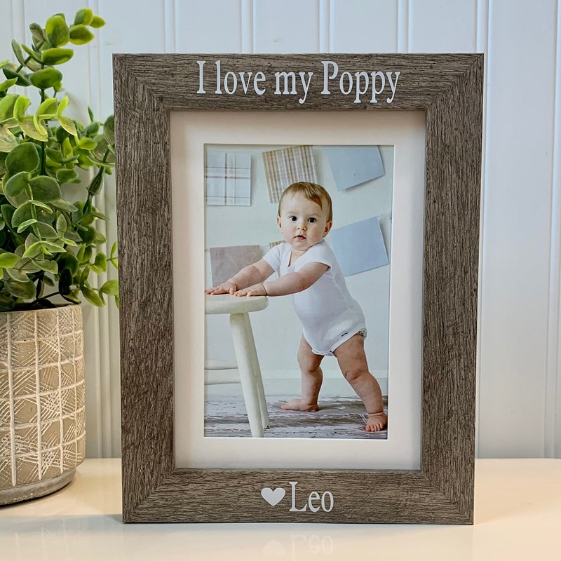 Poppy Photo Frames - Etsy