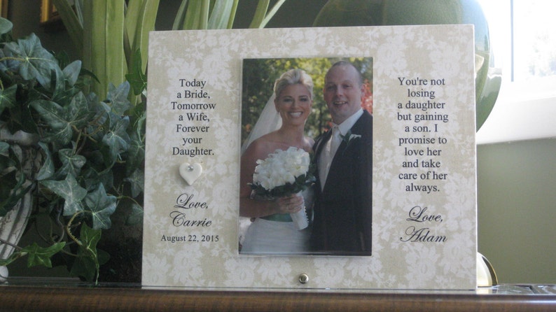 Parents of Groom Frame Saying Choice Parents of Groom Gift Parents of Groom Wedding Frame Parents of Groom Wedding Gift 4 x 6 photo