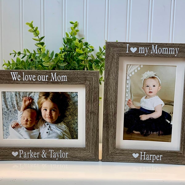 Mother's Day gift (SELECT ANY GRANDPARENT Name) Mother's Day frame, Mother's Day photo frame, Mother's Day picture frame, Mom picture frame