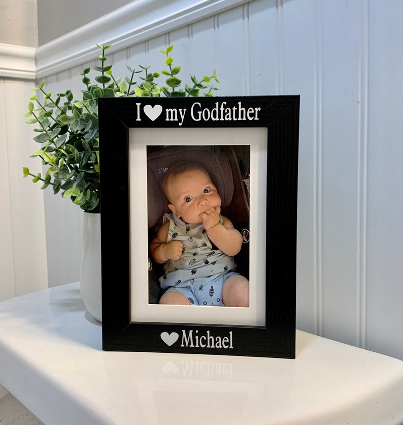 Godmother Gift Godmother Frame Godmother Picture Frame Etsy