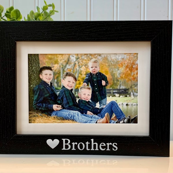 BROTHERS gift, Brothers frame, Brothers picture frame, Brothers photo frame, Brothers photo picture frame gift