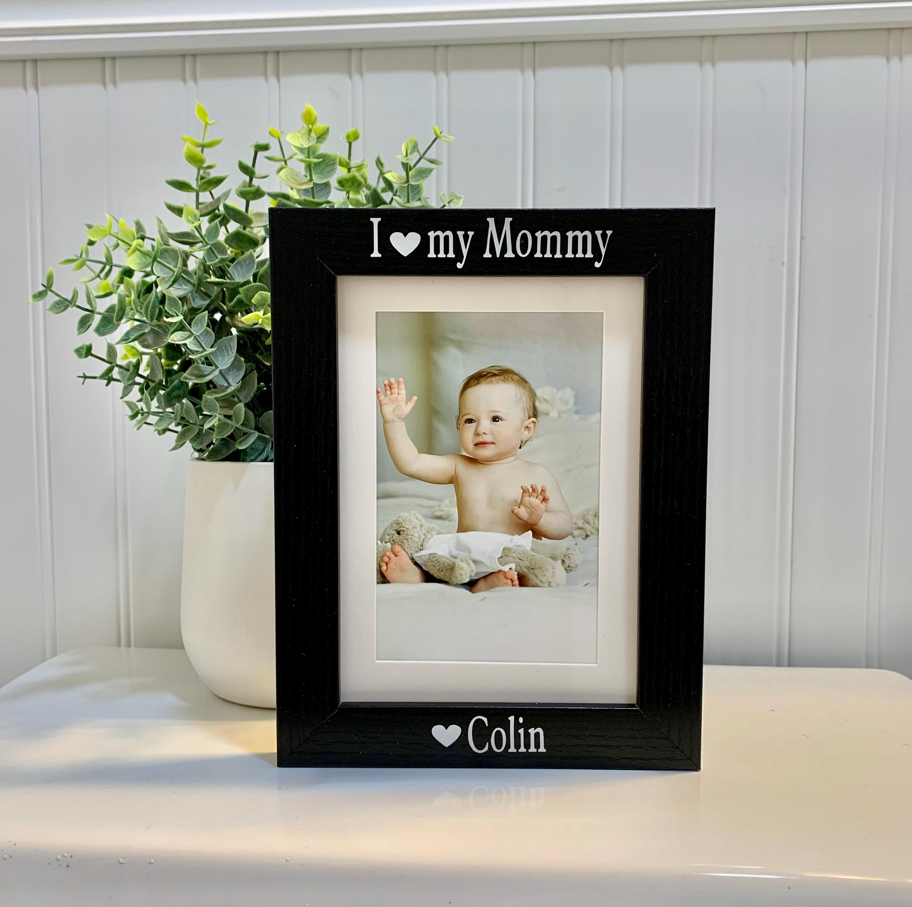 Pop Grandpa Picture Frames - Cornice Portafoto In Legno Con Scritta 'Grandpa', 10x15 Cm, Regalo Per Nonno