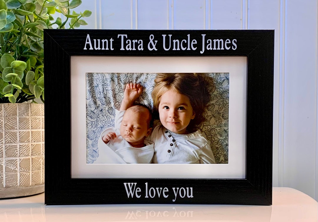 AUNT AND UNCLE Gift, Aunt and Uncle Frame, Aunt and Uncle Picture Frame
