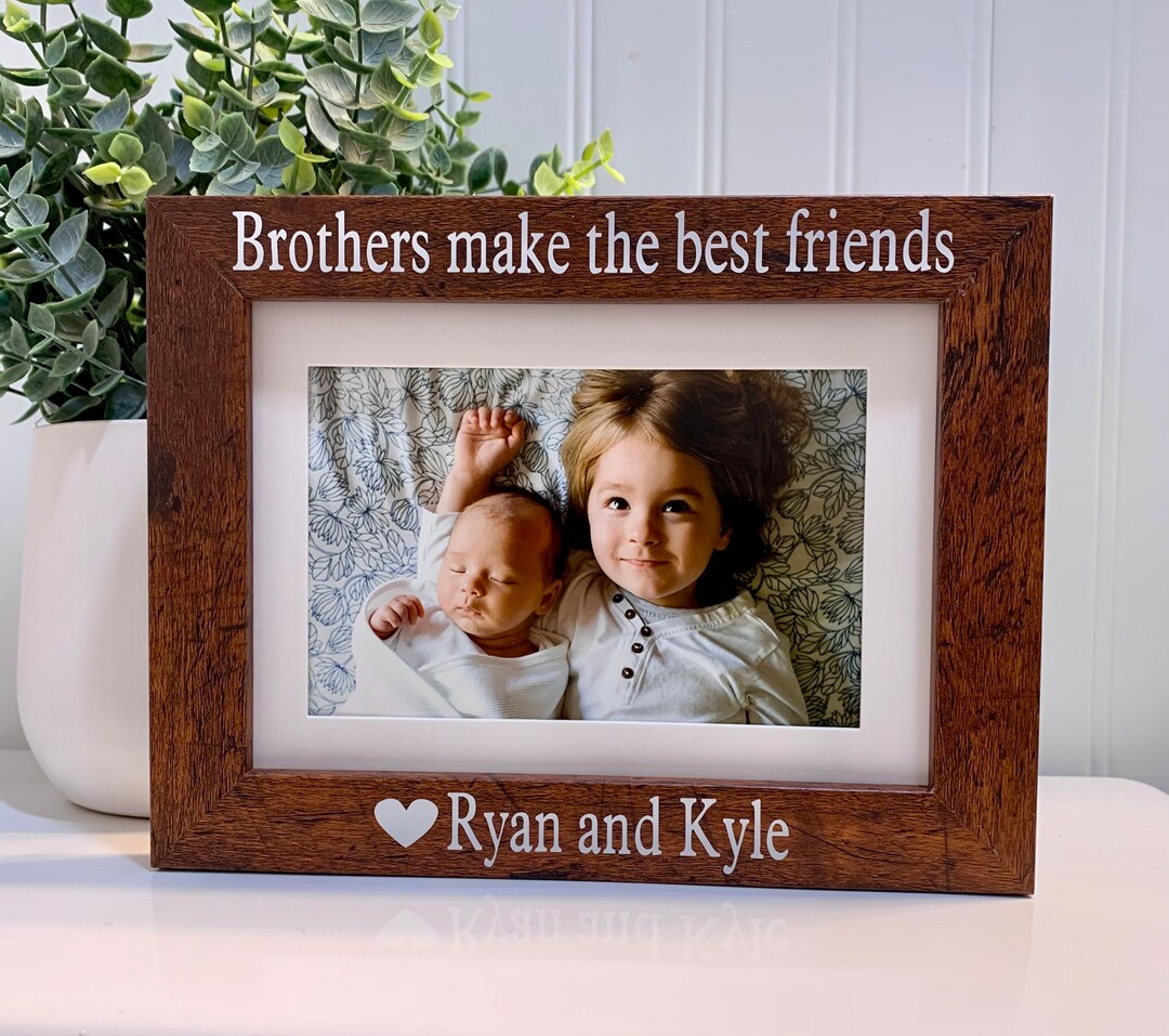 BROTHERS Gift, Brothers Frame, Brothers Picture Frame, Brothers Photo