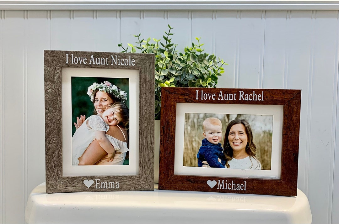 AUNT GIFT, Aunt Frame, Aunt Picture Frame, Aunt Photo Frame