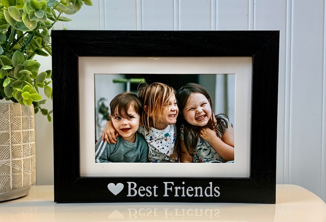 BEST FRIENDS Gift, Best Friends Frame, Best Friends Picture Frame, Best