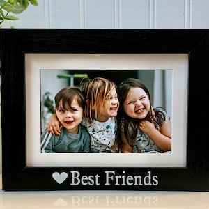 Vetbuosa Best Friends Picture Frame, Friends Photo Frame 4x6, Best Friend  Birthday Gifts for Women, Gifts for Best Friend Long Distance Gifts Going