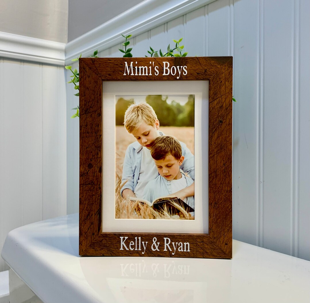 MIMI'S BOYS Gift Mimi Frame Mimi Picture Frame Mimi Etsy