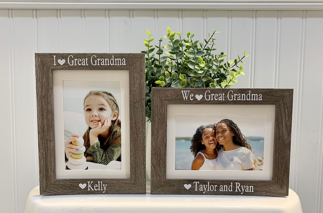 Great Grandma Gift, Great Grandma Frame, Great Grandma Picture Frame