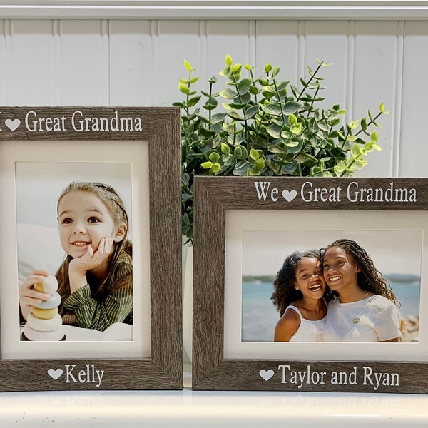 Great Grandma gift, Great Grandma frame, Great Grandma picture frame, Great Grandma photo frame, Personalized gift for Great Grandma