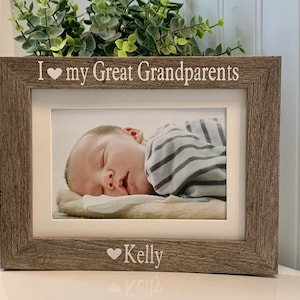 GREAT GRANDPARENTS gift, Great Grandparents frame, Great Grandparents picture frame, Great Grandparents photo frame, for Great Grandparents