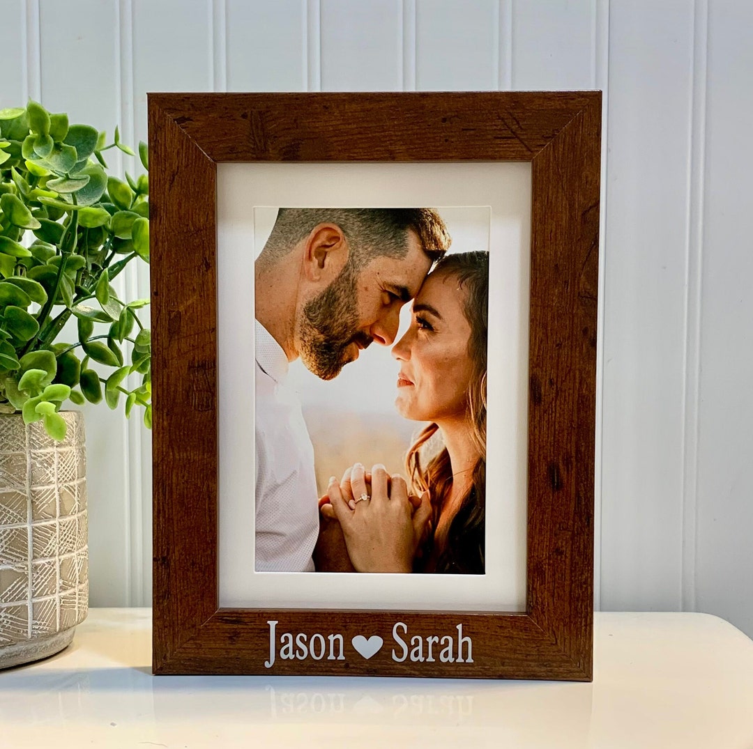 COUPLE GIFT, Couple Frame, Personalized Couple Picture Frame, Couple Photo Frame, Personalized