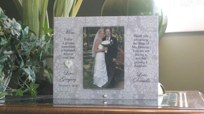 Personalized Wedding Photo Frame Parents of the Bride Frame 4x6 photo Parents of the Bride Gift Parents of the Bride Picture Frame