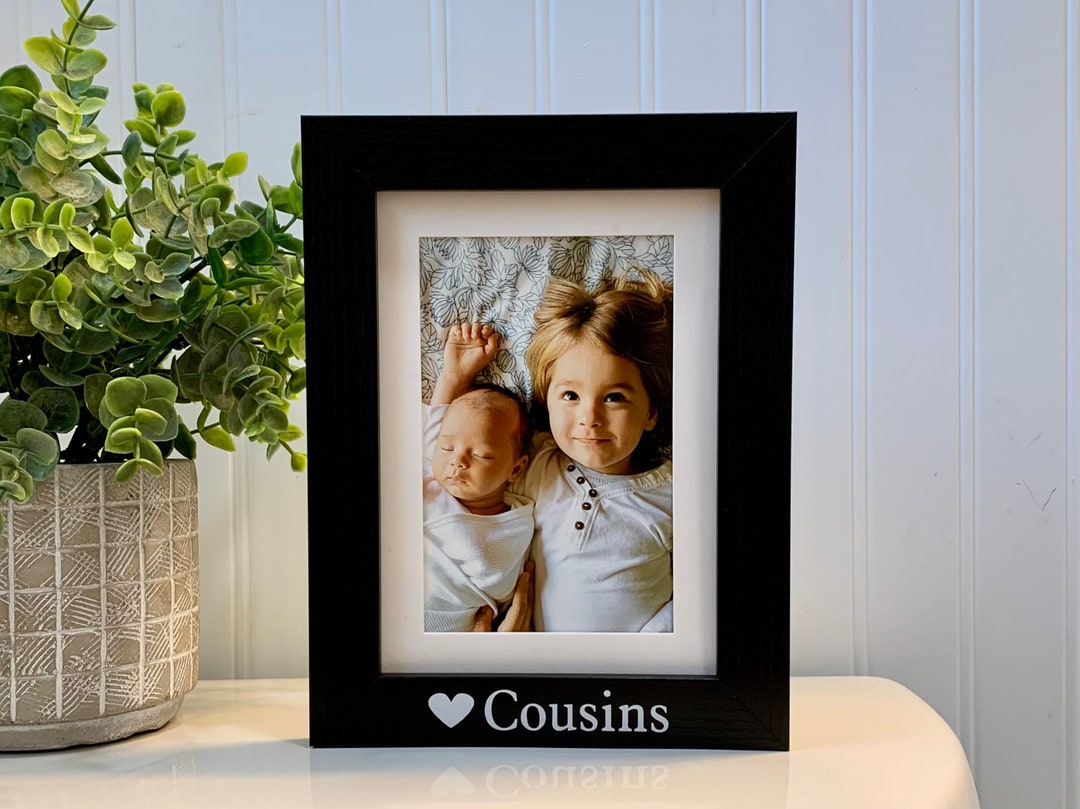 COUSINS Gift, Cousins Frame, Cousins Picture Frame, Cousins Photo Frame