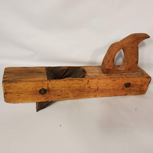 Vintage Wooden Planner Rustic Jack Plane Carpentry tool | Etsy