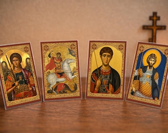 de prière orthodoxes pour saints guerriers | Protection de l'archange Michel, George, Démétrios et Théodore Stratelates