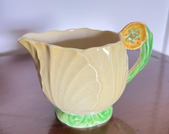 Jarra de crema vintage Art Déco de Carlton Ware