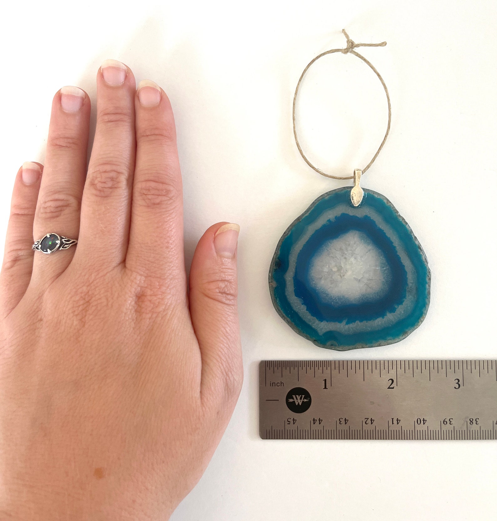 Crested Gecko Ornament Lizard Ornament Agate Slice Christmas Etsy