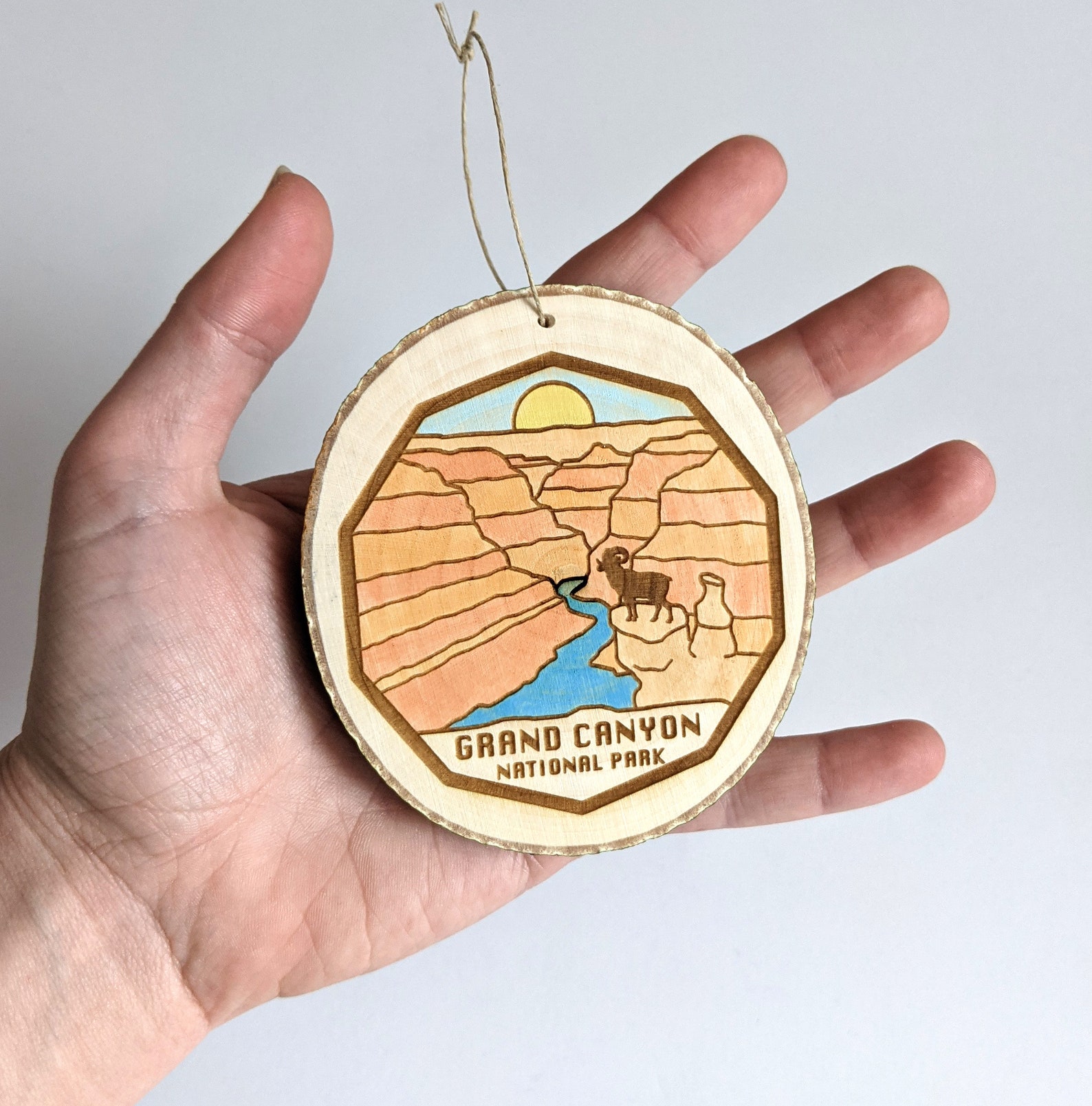 Grand Canyon Christmas Ornament 