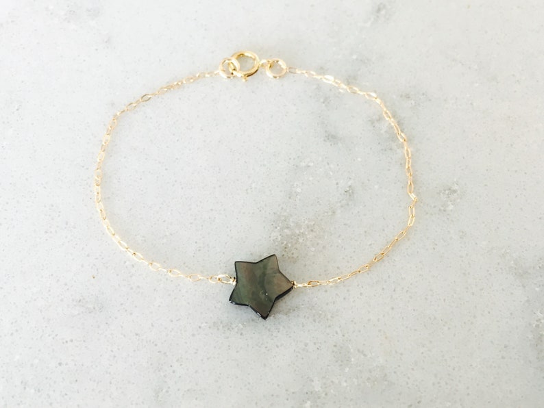 Mother of Pearl Star Bracelet