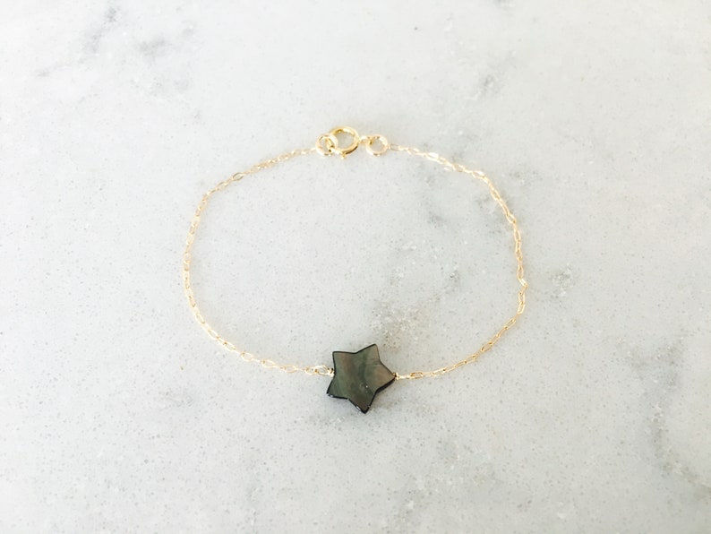 Mother of Pearl Star Bracelet