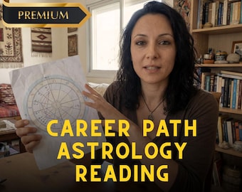 Personalized Career Path Astrology Reading: Natal Chart Analysis (PDF Report)