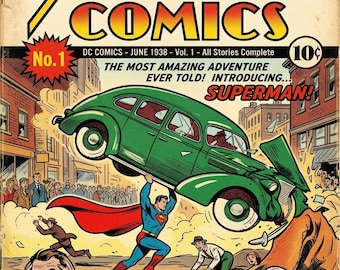 Action Comics Collection - 899 rare comics books in PDF format - Download