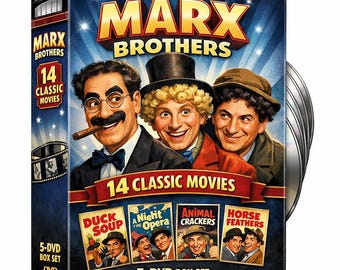 The Marx Brothers Collection - 14 classics on 6 DVD Boxset