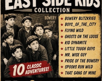 East Side Kids - 10 Classic Movies 40's 3 DVD box set