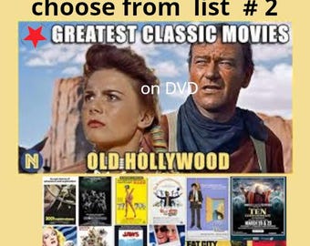 Classic Movies from the 40s–60s — Now Available on DVD #2