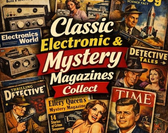 Magazines Vintage - Digital Download   PDF format