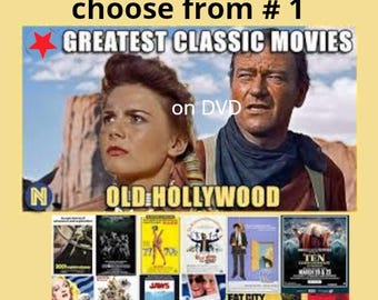 Classic Movies from the 40s–60s — Now Available on DVD