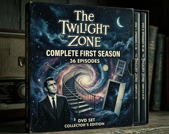 The Twilight Zone - Complete 1st season, 36 episodes DVD 3 box set