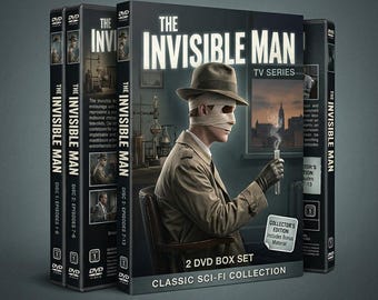 The Invisible Man - complete series - 2 DVD box set